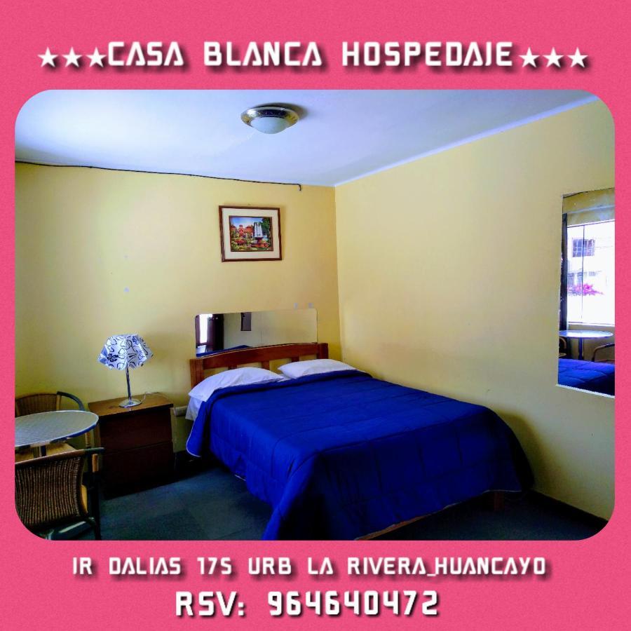 Casa Blanca Hospedaje Huamancaca Zewnętrze zdjęcie